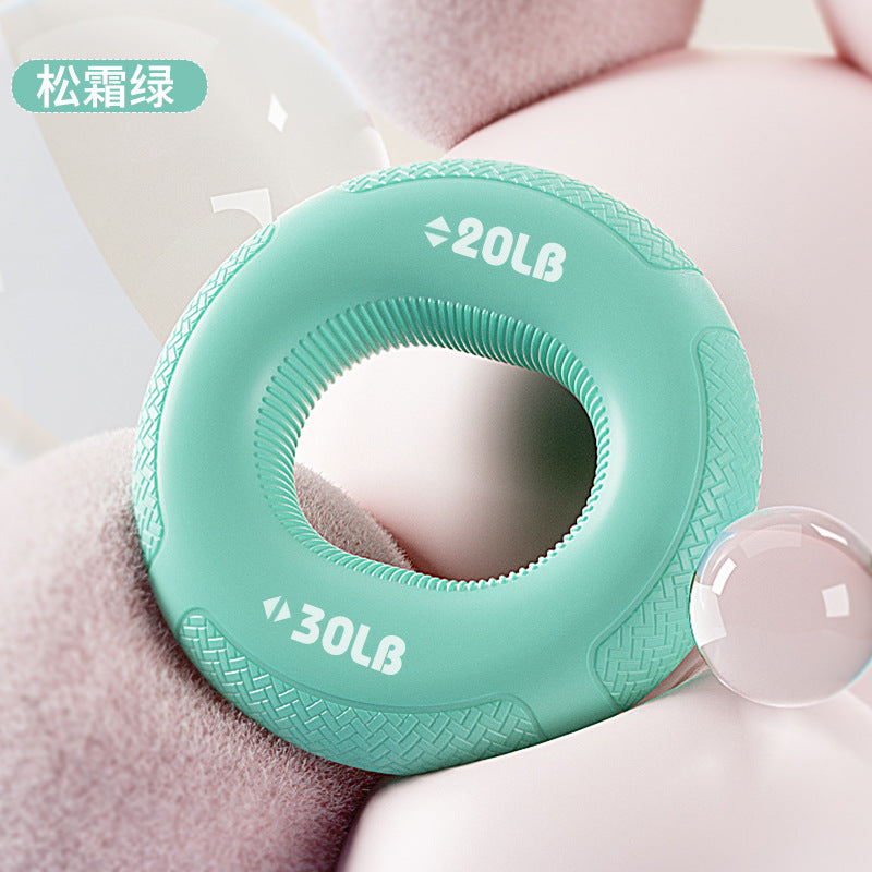 Grip Circle Double Strength Professional Exercise Hand Strength Arm Hand Strength Rehabilitation Training Massage Silicone Grip