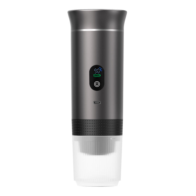 Cross-border heated small coffee machine, espresso portable coffee machine, coffee powder size capsule three-in-one