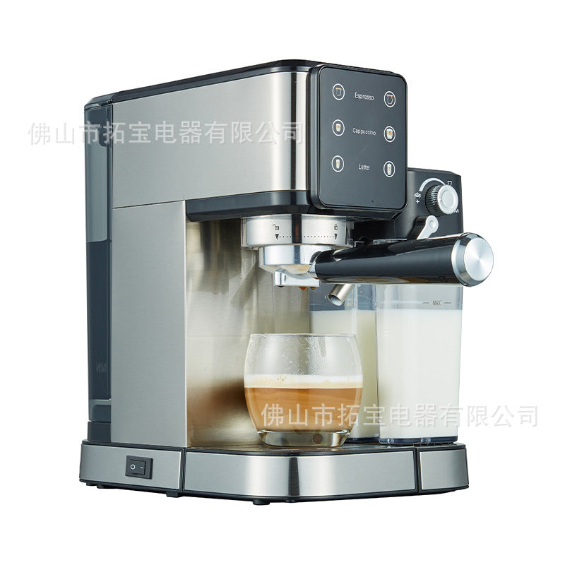 Coffelady Fully Automatic Espresso Machine with Color Touch Screen with Removable Milk Crate