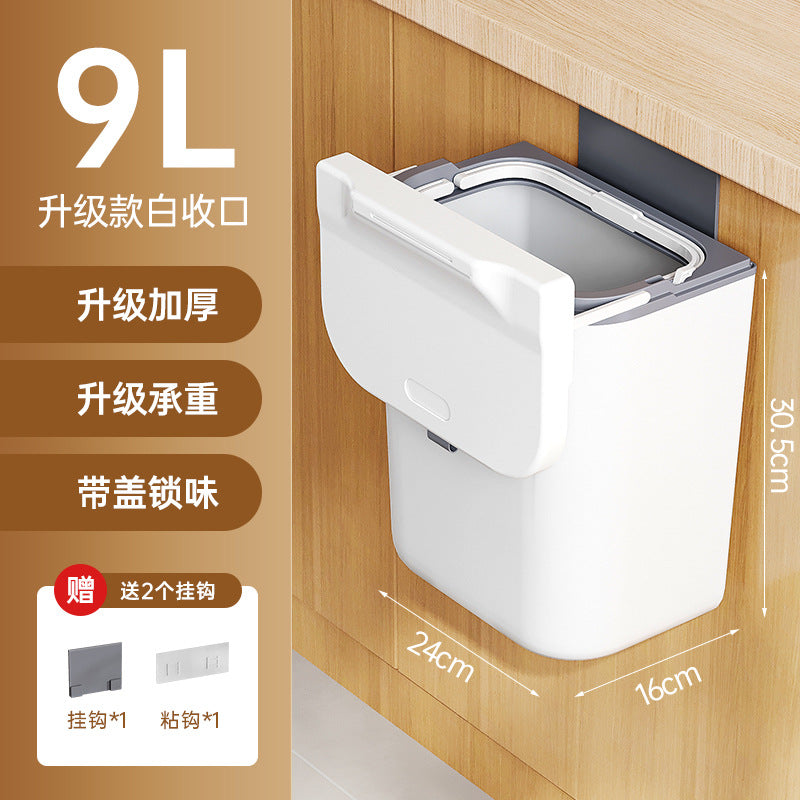 Kitchen Supplies Household Daquan Cabinet Wall Hanging Trash Can Life Storage Shelves Home Goods