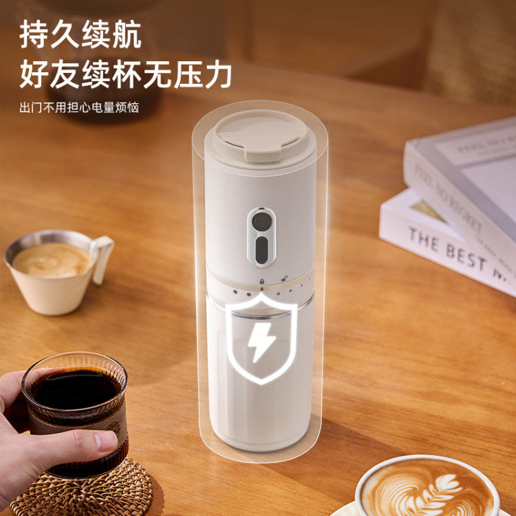 Small Coffee Maker Multifunctional Electric Coffee Grinder Office American Grinder Hand Brew Travel Accompanying Cup