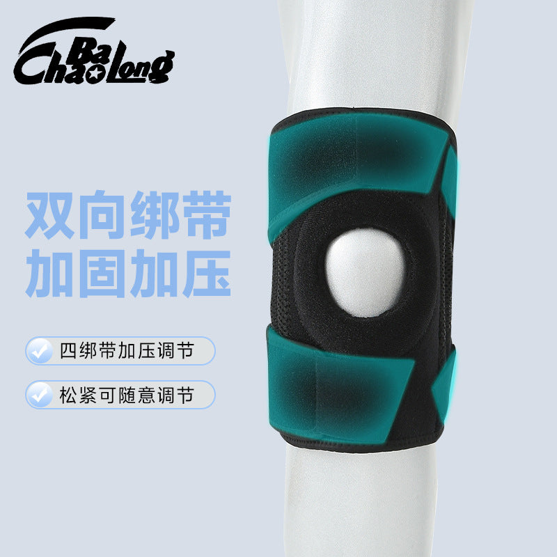 Fitness Sports Knee Pads Mountaineering Basketball Running Protection Knee Pads Black Breathable Meniscus Protection Knee Pads Wholesale