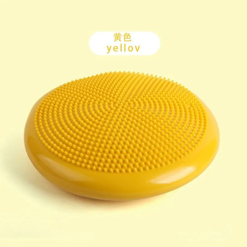 Yoga balance pad Thickened foot step Shiatsu massage Semicircular balance ball training cushion Adult children's rehabilitation foot