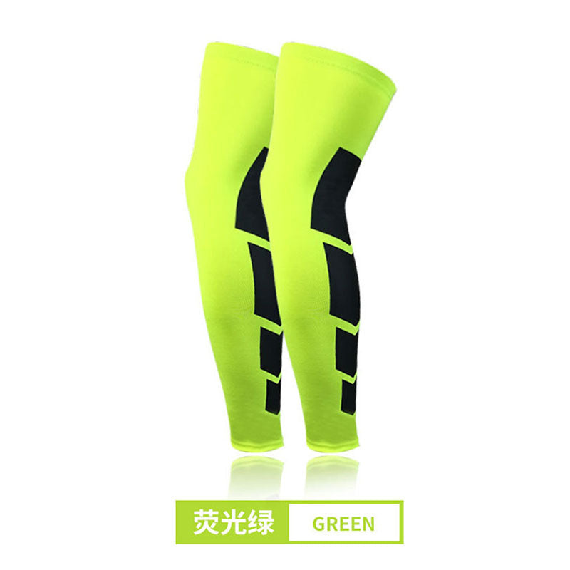 Wholesale Basketball Knee Pads Warm Long Barrel Badminton Outdoor Running Marathon Leg Pads Riding Compression Sports Knee Pads