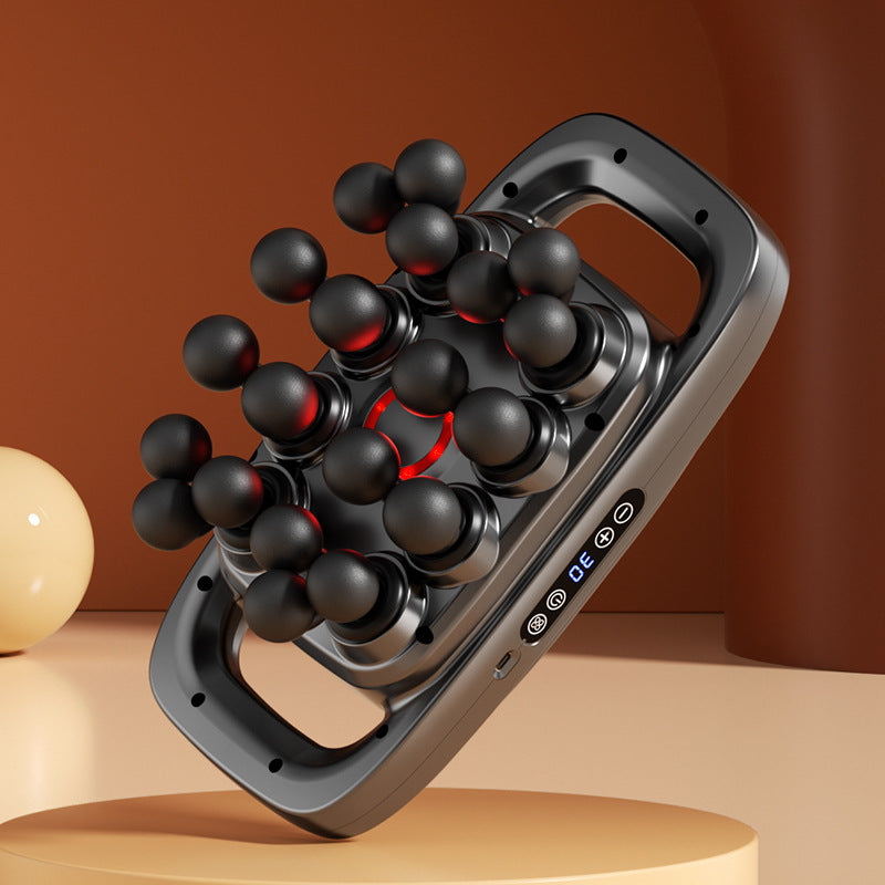 Cross-border foreign trade full body massager fascia grab, meridian gun 16, multi-head 20, fascia gun