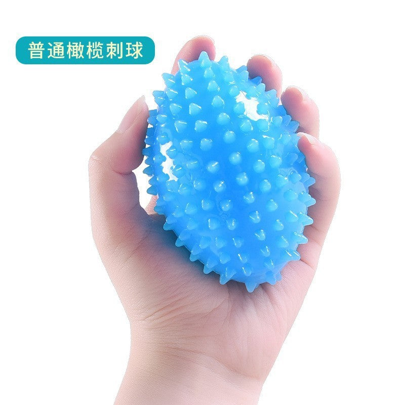 Hedgehog ball grip rehabilitation training hand fitness pressure ball partial paralysis hand finger elastic ball practice hand strength