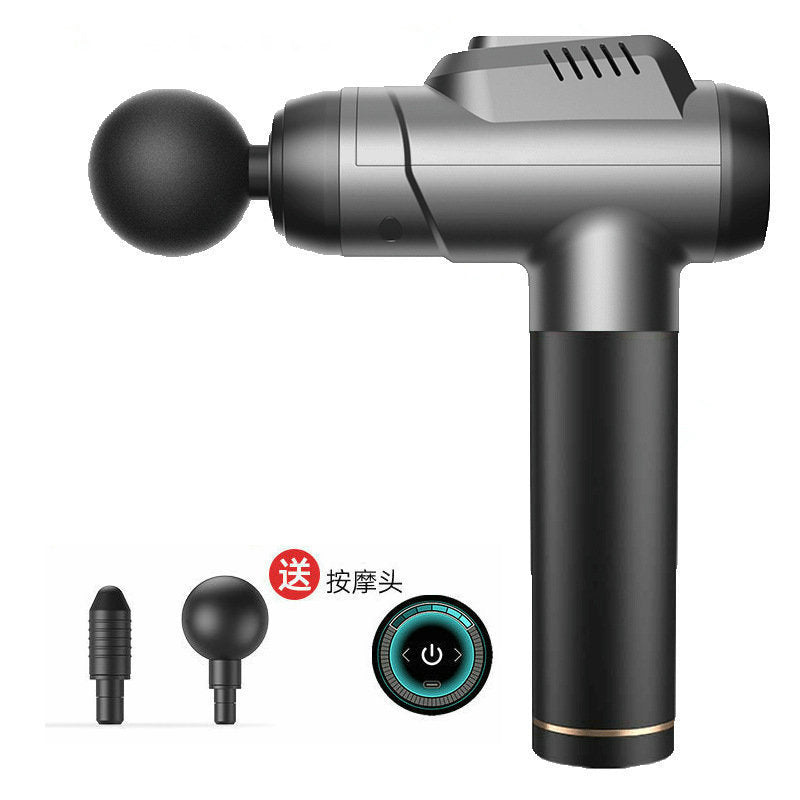 Amazon cross-border fascia gun supply 2500mAh blow electric massage gun deep tissue muscle massager