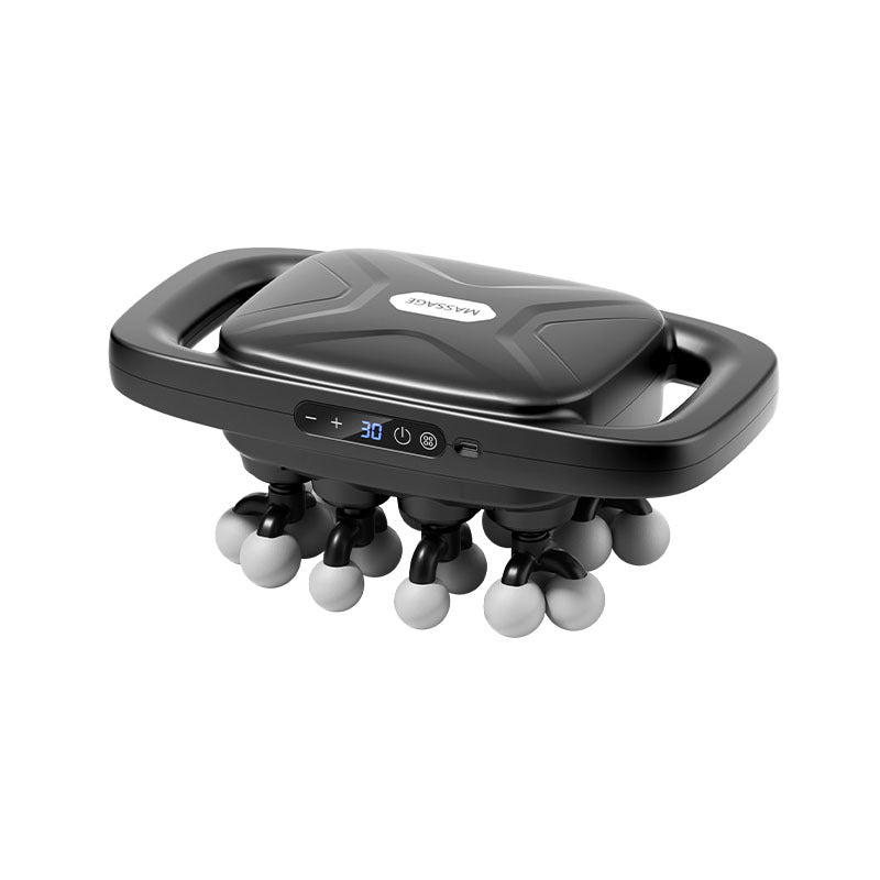 Cross-border foreign trade full body massager fascia grab, meridian gun 16, multi-head 20, fascia gun