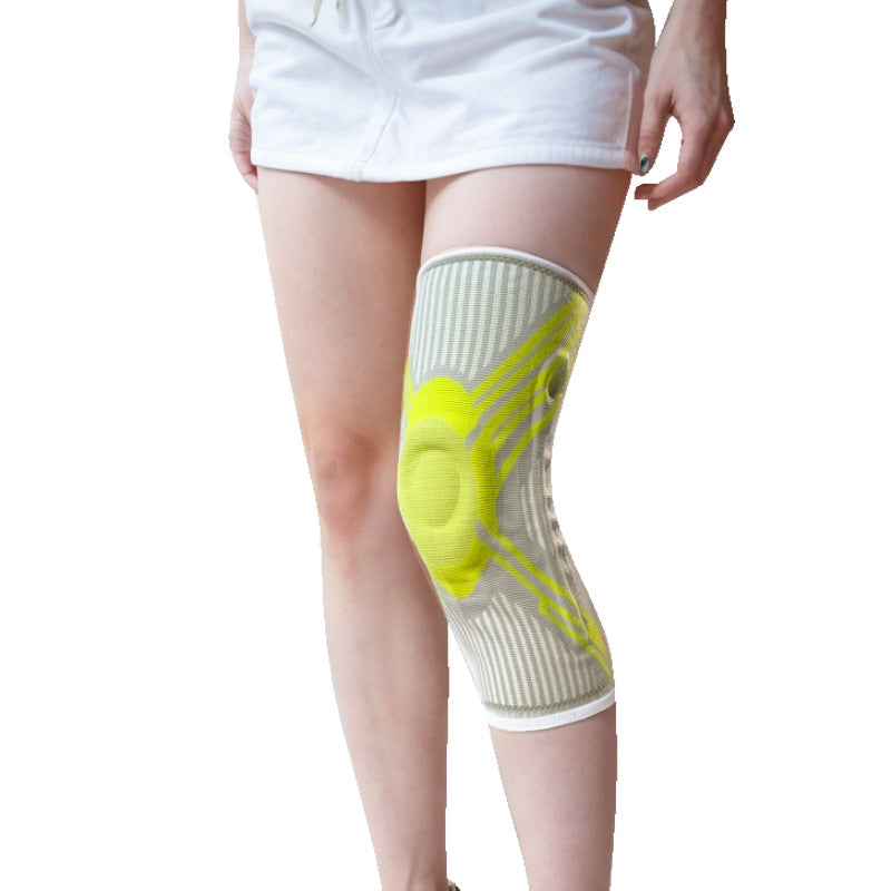 Sports knee pads Running basketball special fitness knee joint protective cover Pressurized skipping rope Meniscus support knee pads