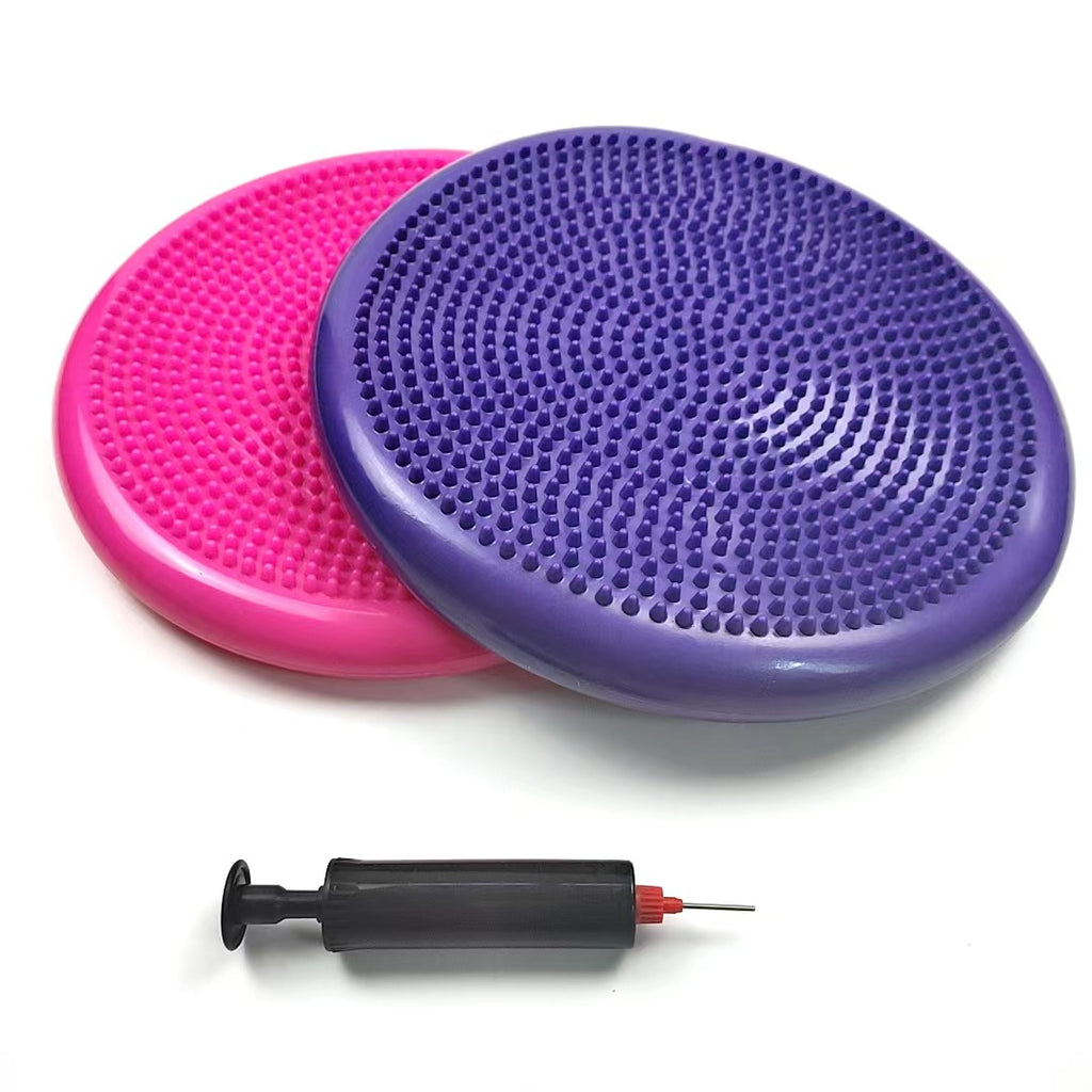 900G Thickened Balance Mat Yoga Ball Children's Sensory Integration Training Tactile Balance Ball Ankle Rehabilitation Massage Inflatable Mat