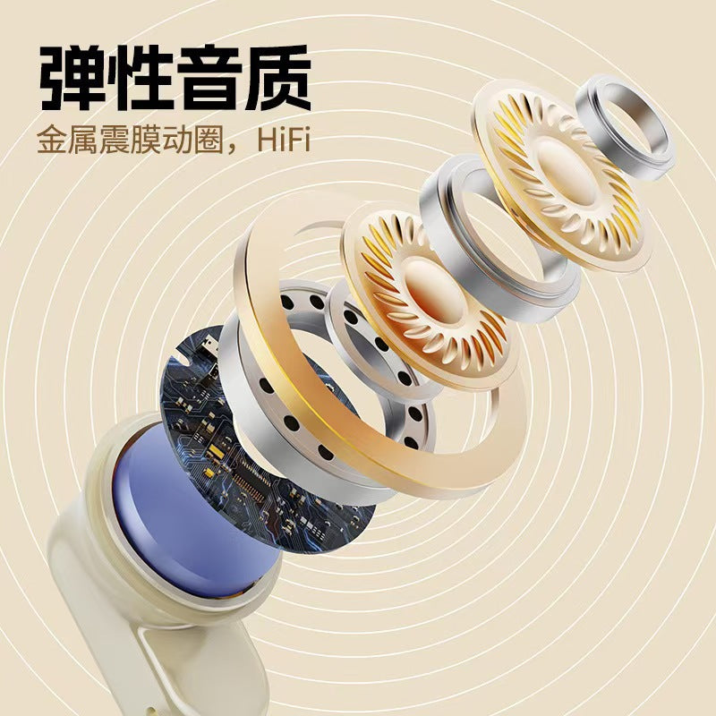 2025 New German Voice of Berlin Wireless Bluetooth Headset High Noise Reduction High Sound Quality High Value Sports Super Long Battery Life