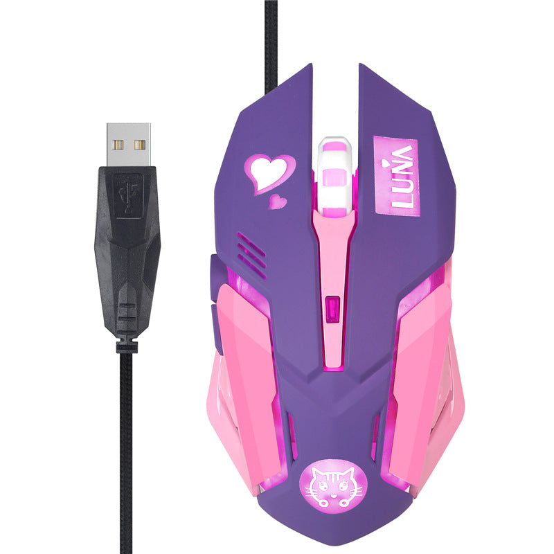 Mouse Computer Peripheral Accessories LOL Gaming PUBG Mouse Mouse Gaming Accessories