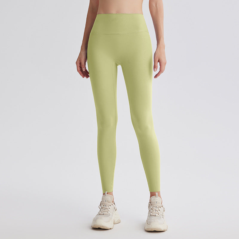 Upgrade the sixth generation of double-sided abraded shark pants, high-waisted nude yoga clothes, running sports fitness pants, hip-lifting yoga pants.