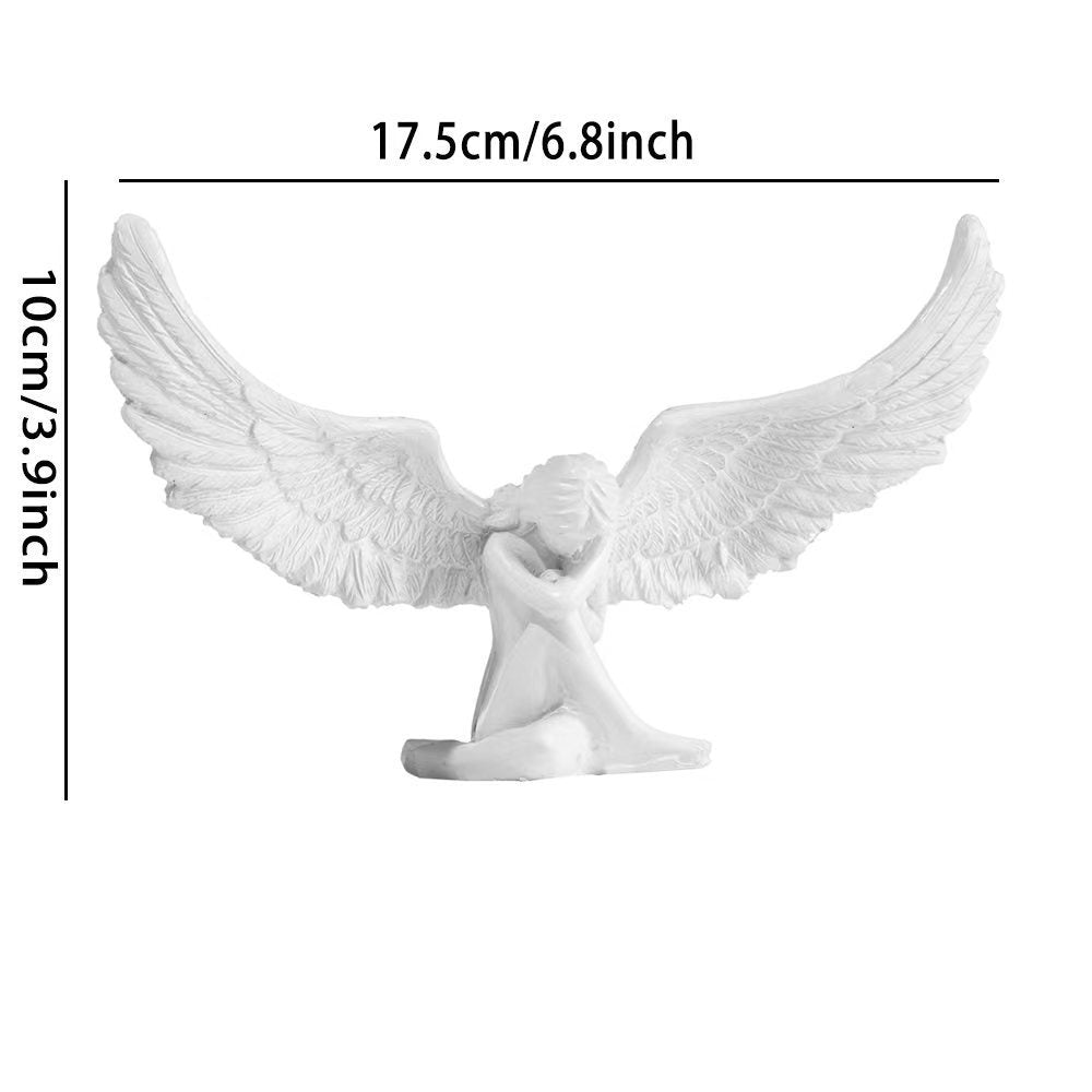 Cross Border Interior Living Room Plütz Angel Muse Cartoon Home Decoration Ornament Resin Crafts