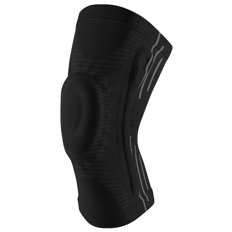 Silicone spring mountaineering knee pads basketball running injury protective cover patella star health protection sports silicone knee protective gear