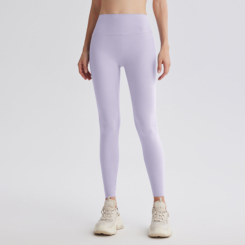 Upgrade the sixth generation of double-sided abraded shark pants, high-waisted nude yoga clothes, running sports fitness pants, hip-lifting yoga pants.