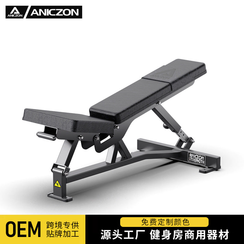 Hummer Adjustable Negative Angle Stool Gym Commercial Adjustable Abs Board Abs Trainer Sit-ups