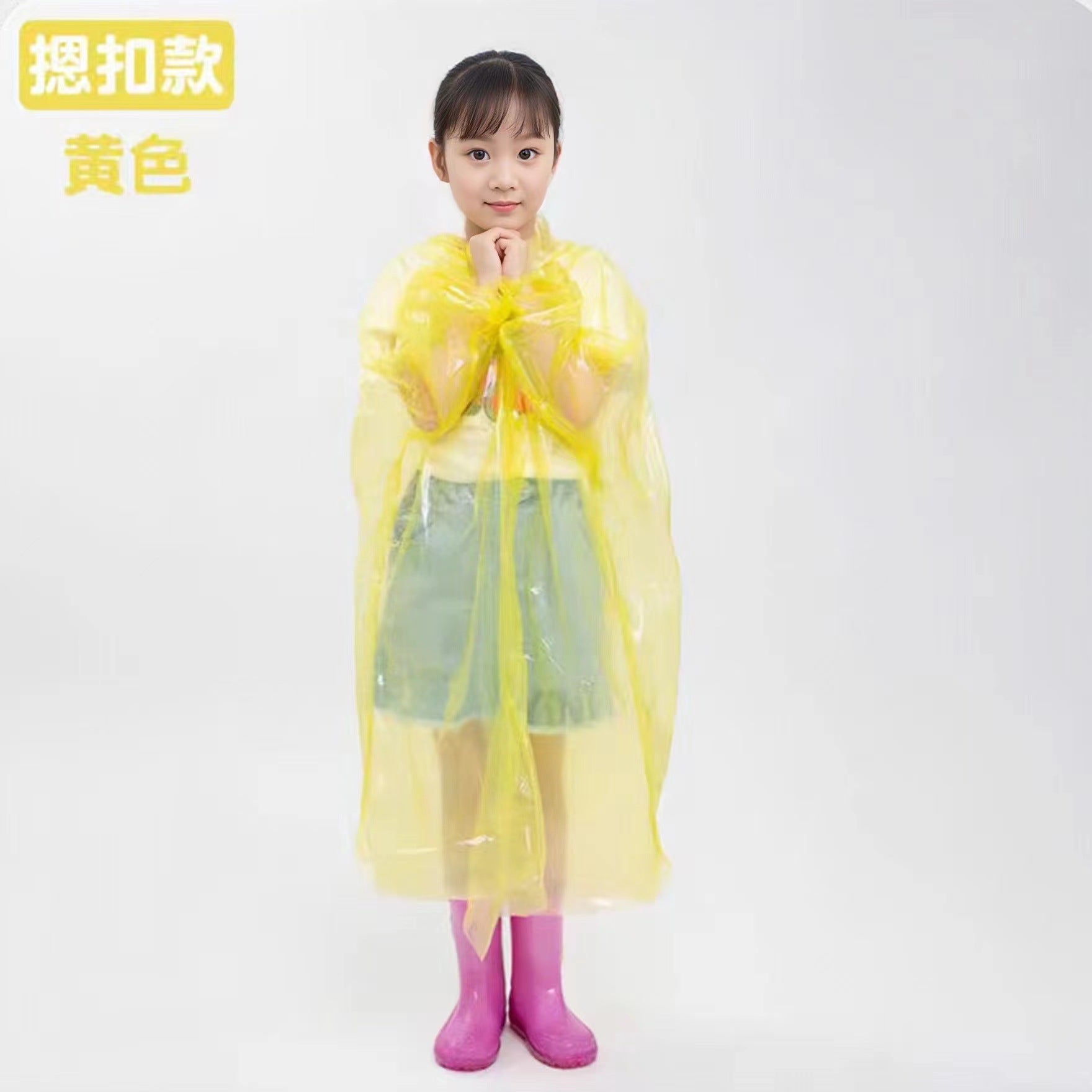 Disposable raincoat outdoor mountaineering portable travel raincoat thickened extra large portable raincoat spot supply