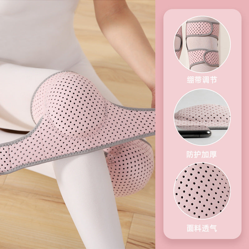 Children's Riding Knee Pads Sports Anti-Drop Elbow Pads Wrist Set Dancing Dance Protectors Winter Knee Cover Women