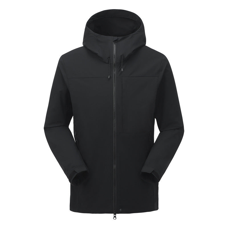 New Spring Outdoor Sports Jacket Anti-splashing Ultra Light Breathable Jacket Men's and Women's Group Hiking Suit Casual Camping