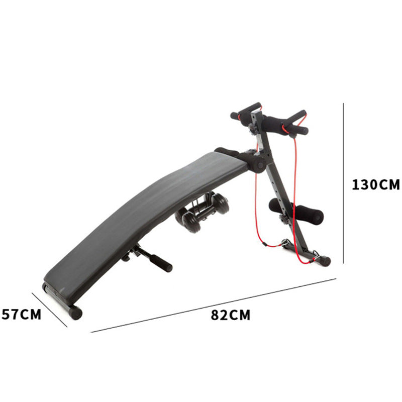 Sit-up aids Fitness equipment Household multi-functional male exercise Abs training equipment Supine board