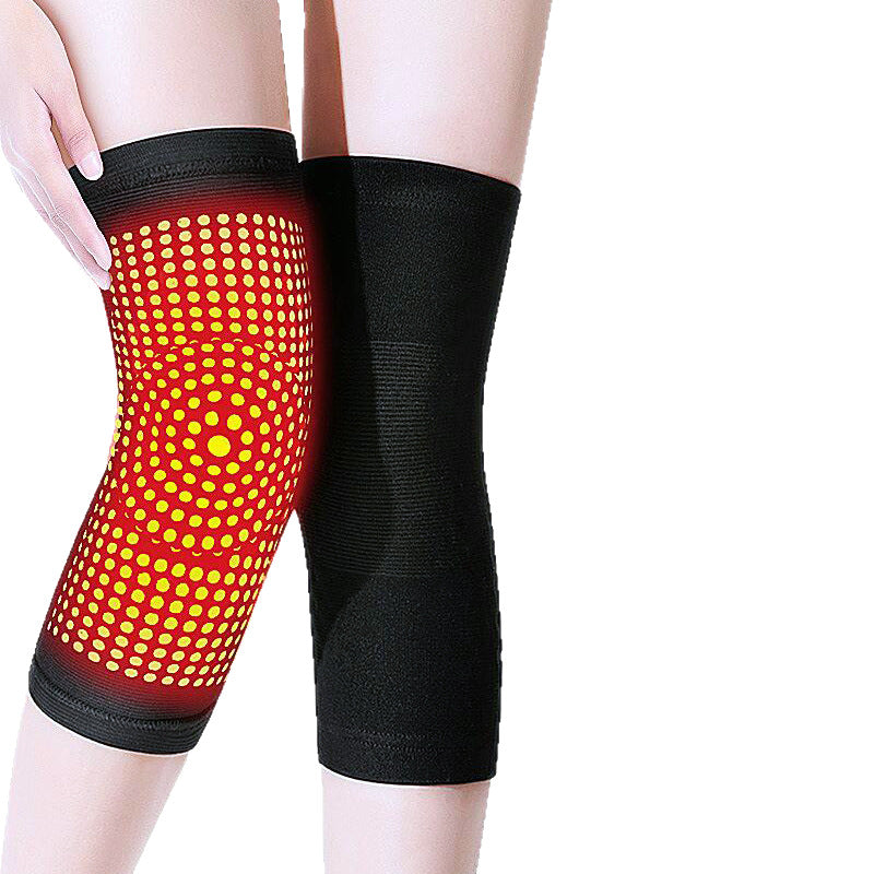 Knee pads wormwood heating warm old cold legs men and women paint joints hot compress the elderly autumn and winter cold protective sheath heating knee pads
