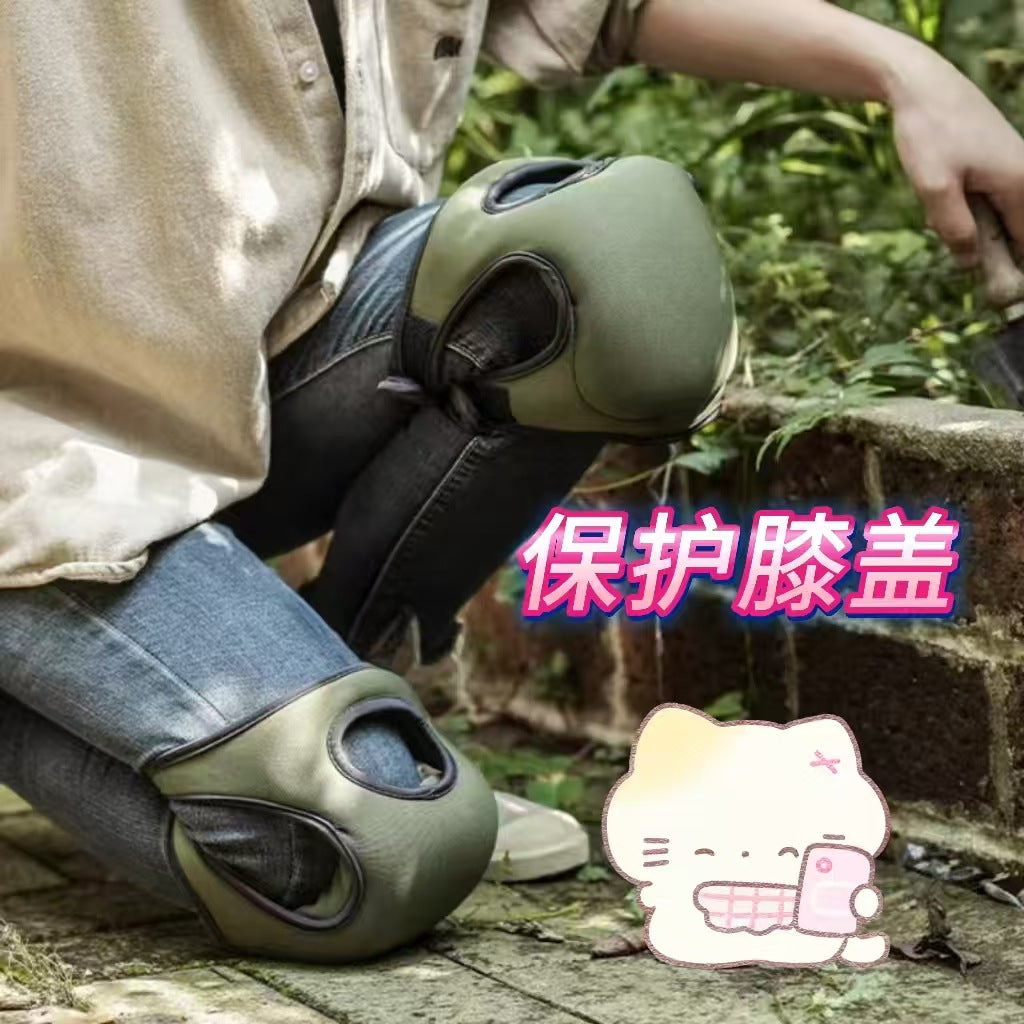 Cross-border Amazon hot-selling garden knee pads outdoor weeding knee pads housework sponge elastic protective knee kneeling pad
