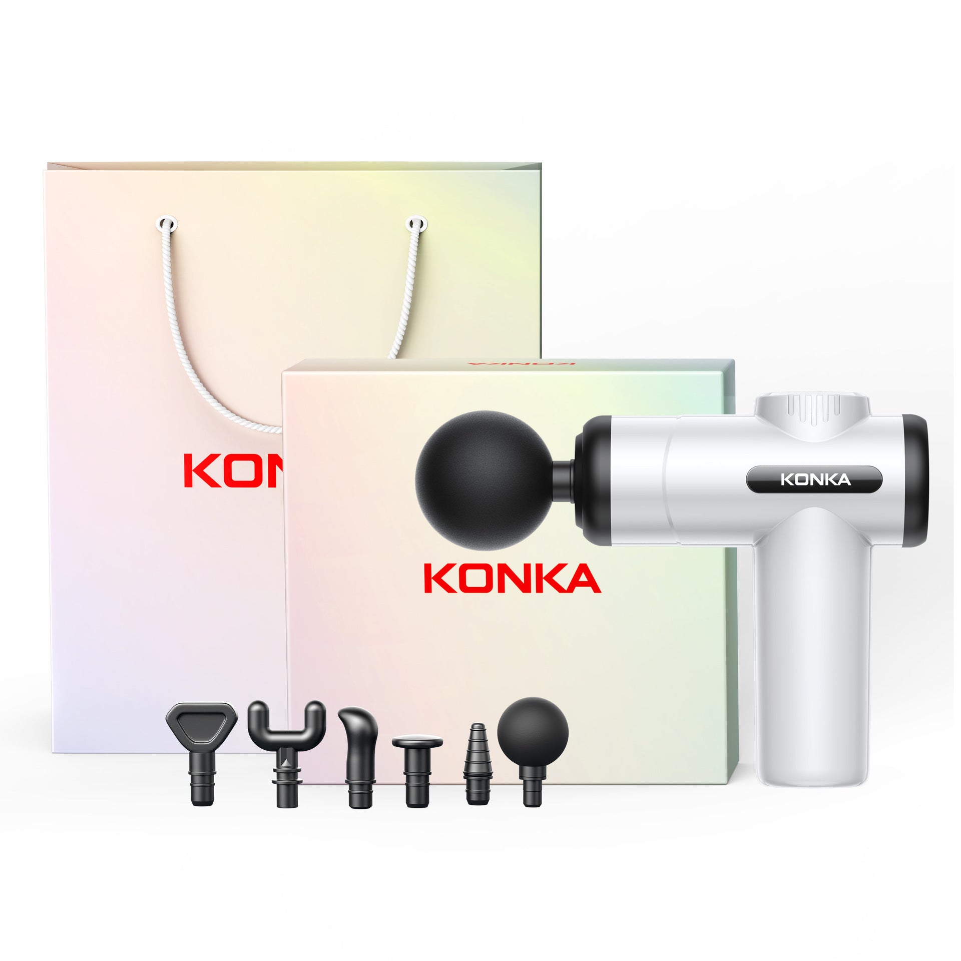 Konka fascia gun gift box set, cervical spine massager, neck protector gift, New Year's Day and Spring Festival business souvenir wholesale