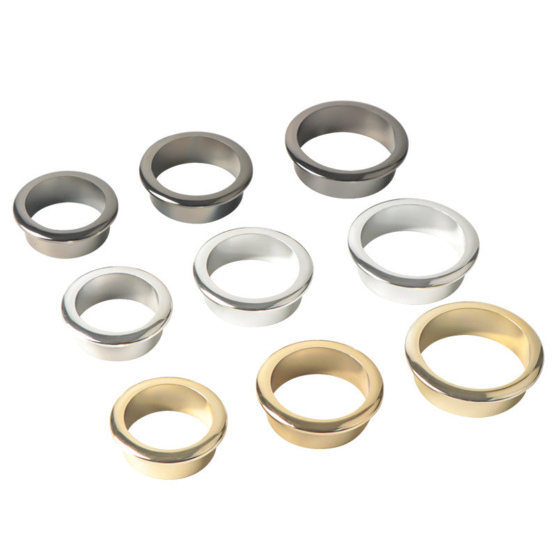 Nylon round wire box finishing hole cover computer desktop wire box desk threading hole furniture hardware accessories