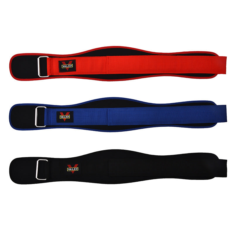 VALEO Squat Fitness Waist Care Bodybuilding Sports Weightlifting Training Waist Back Rehabilitation Health Nylon Waist Belt