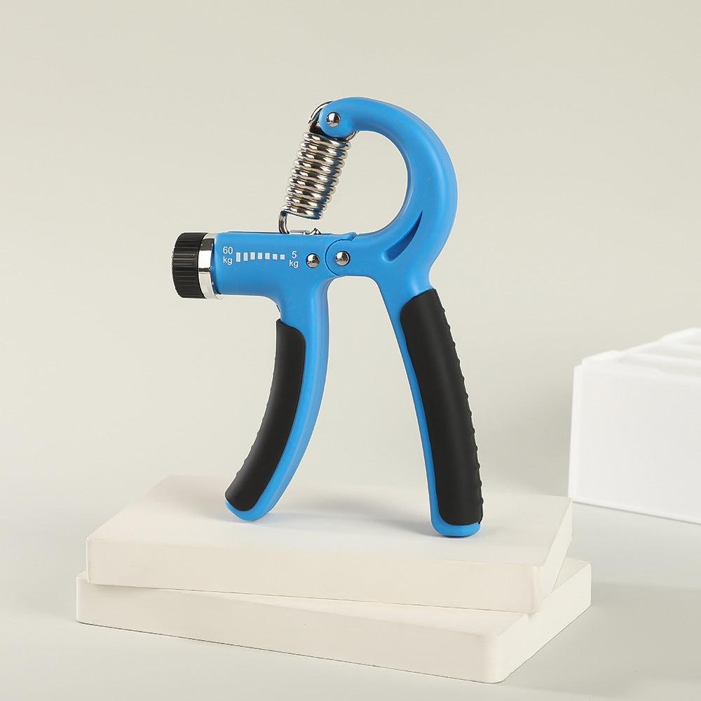 Strictly selected rubber-coated R-type grip 5-60kg high-end men's finger strength trainer, exercise and rehabilitation tool