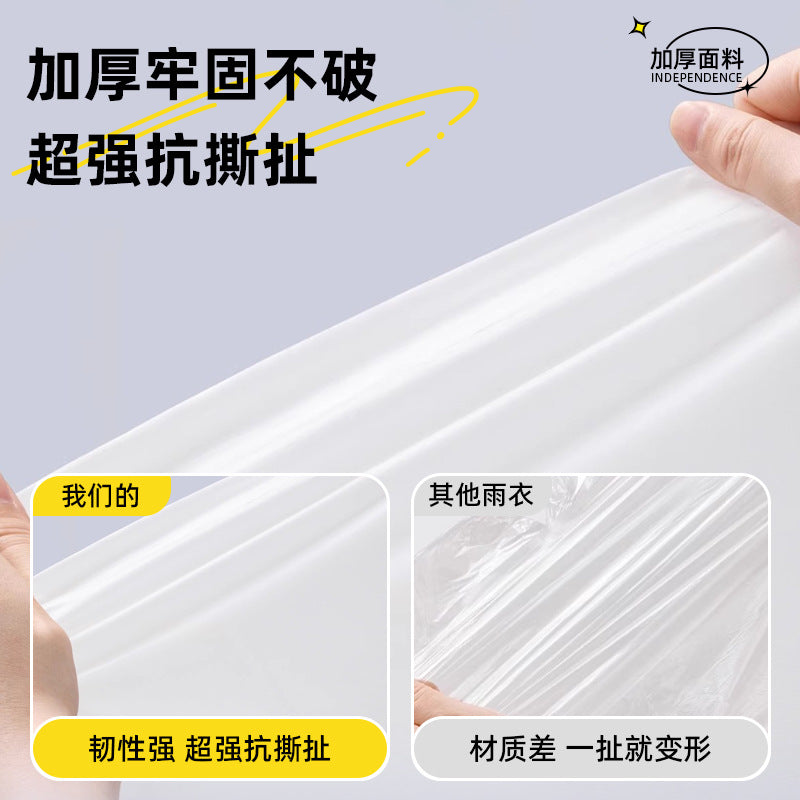 Non-disposable thickened outdoor travel adult poncho rafting EVA portable light men's and women's fashion, raincoat wholesale