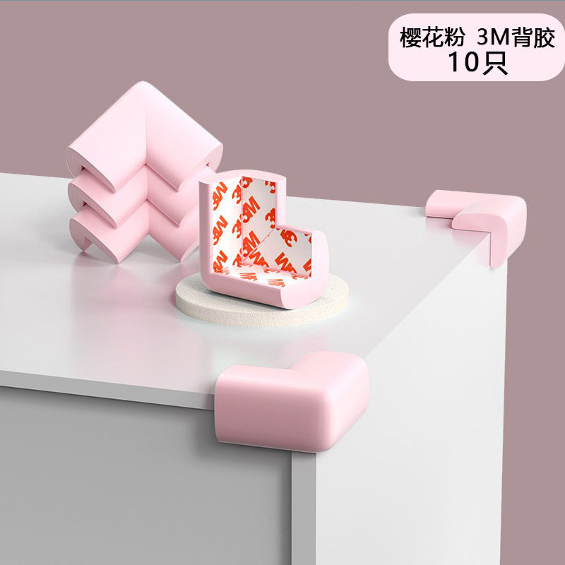 Table table corner anti-collision corner anti-collision strip anti-collision safety hemming soft bed corner sticker baby children right angle protective cover