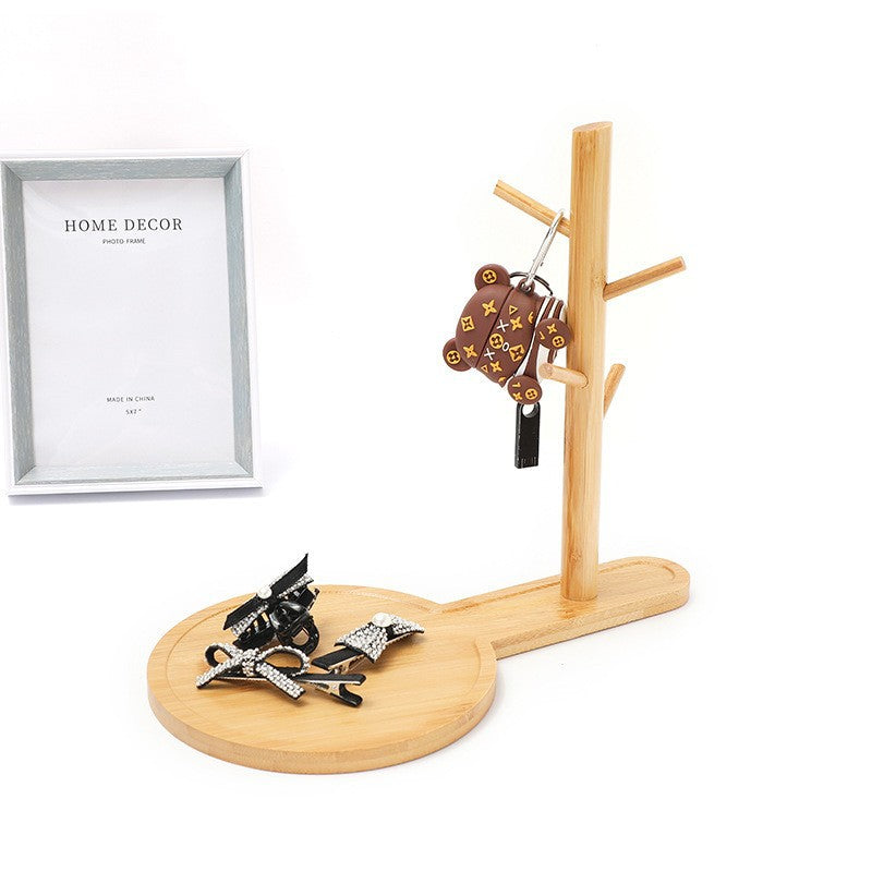 Housewarming new home gift key storage porch rack home decoration wholesale bracket wooden storage ornament