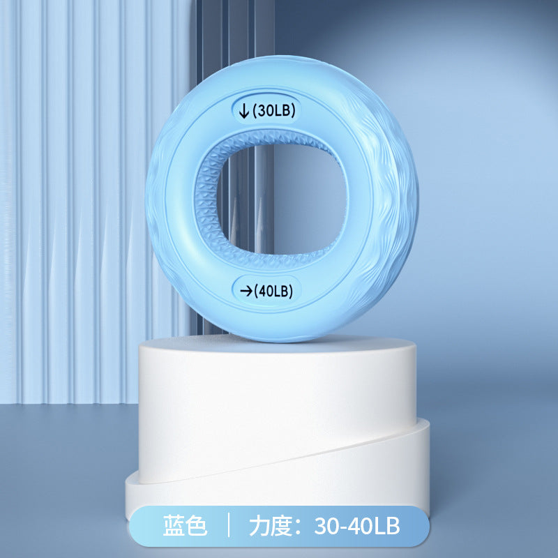 Macaron Silicone Grip Ring Double Strength Professional Practice Hand Strength Hand Strength Trainer Finger Rehabilitation Training Grip