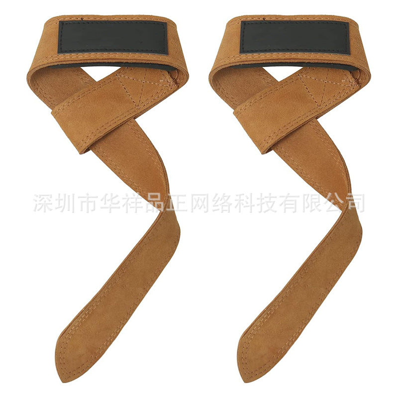 Cross-border sports, fitness, weightlifting, power belt, deadlift grip belt, pull-up training, auxiliary pressure bracelet.