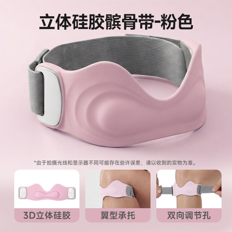 Cross-border new silicone patella strap knee pads professional grade airbag breathable non-slip fixed sports anti-injury adjustable