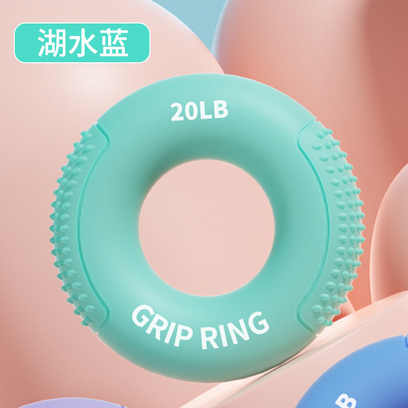 Grip Circle Double Strength Professional Exercise Hand Strength Arm Hand Strength Rehabilitation Training Massage Silicone Grip