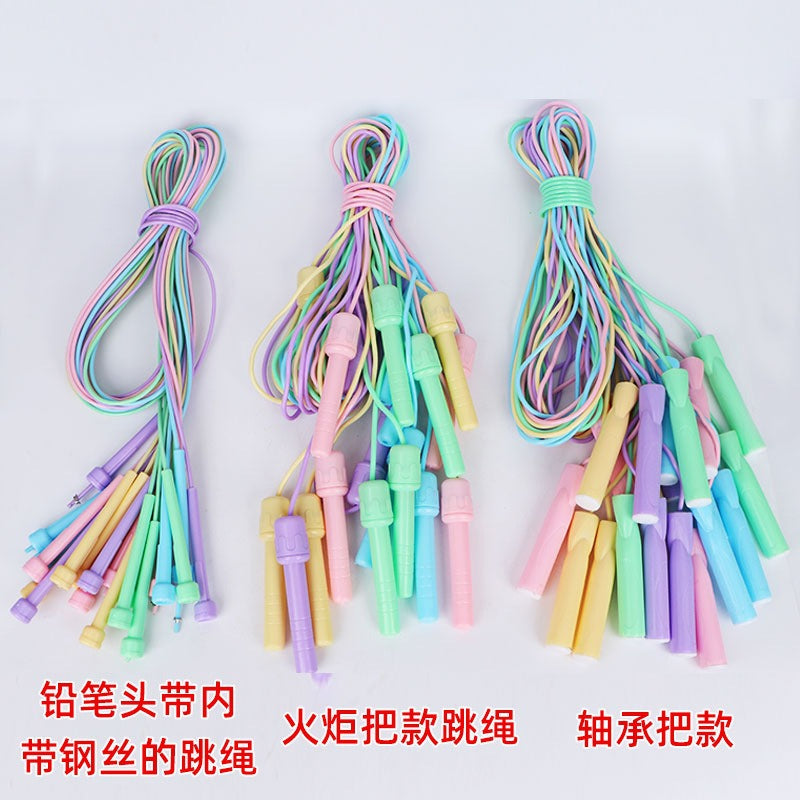 Skipping rope for children, wire rope for primary school students, counting skipping rope without knotting, high school entrance examination students, timing rope examination