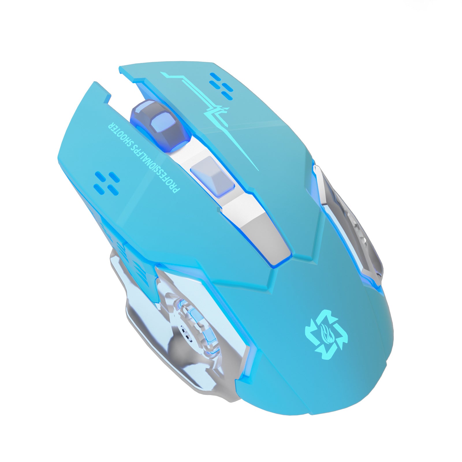 Damage wireless mouse Bluetooth silent charging luminous e-sports game mouse for laptop accessories