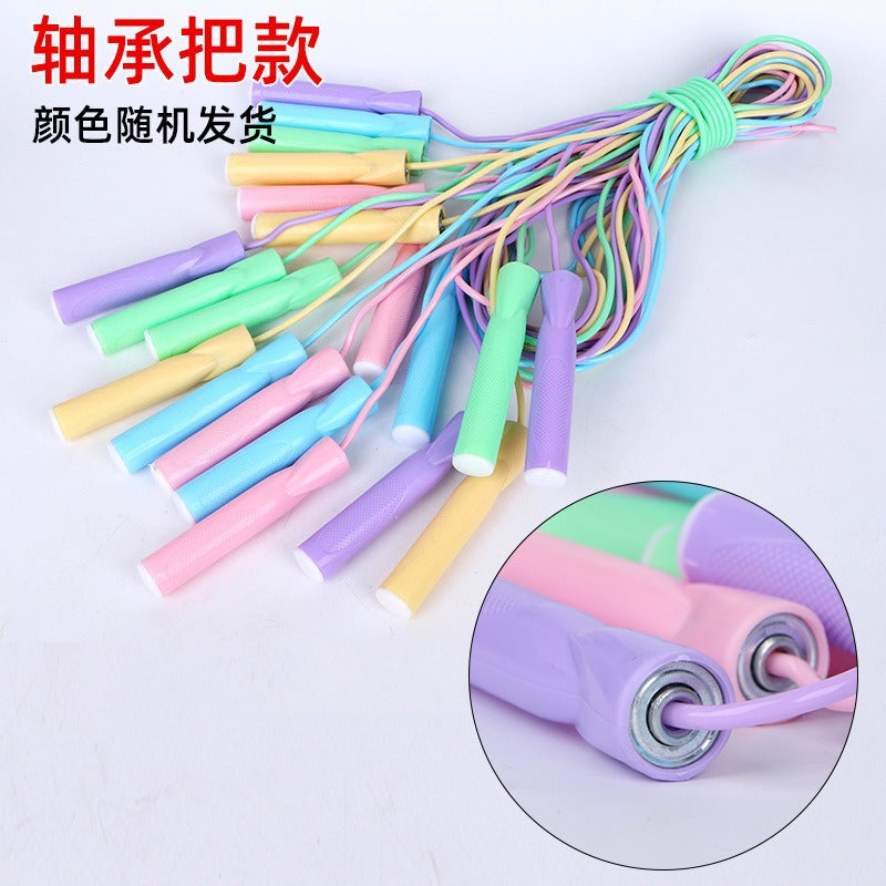 Skipping rope for children, wire rope for primary school students, counting skipping rope without knotting, high school entrance examination students, timing rope examination