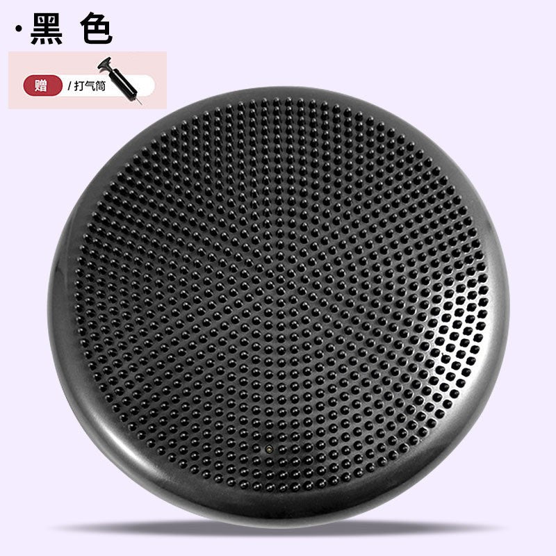Balance mat yoga massage seat cushion sensory integration rehabilitation training semicircle beginner massage ball ankle trainer wholesale