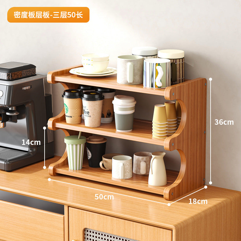 Desktop rack, cup storage shelf, dining table, countertop station, water cup, coffee cup, tea set, table small cup holder