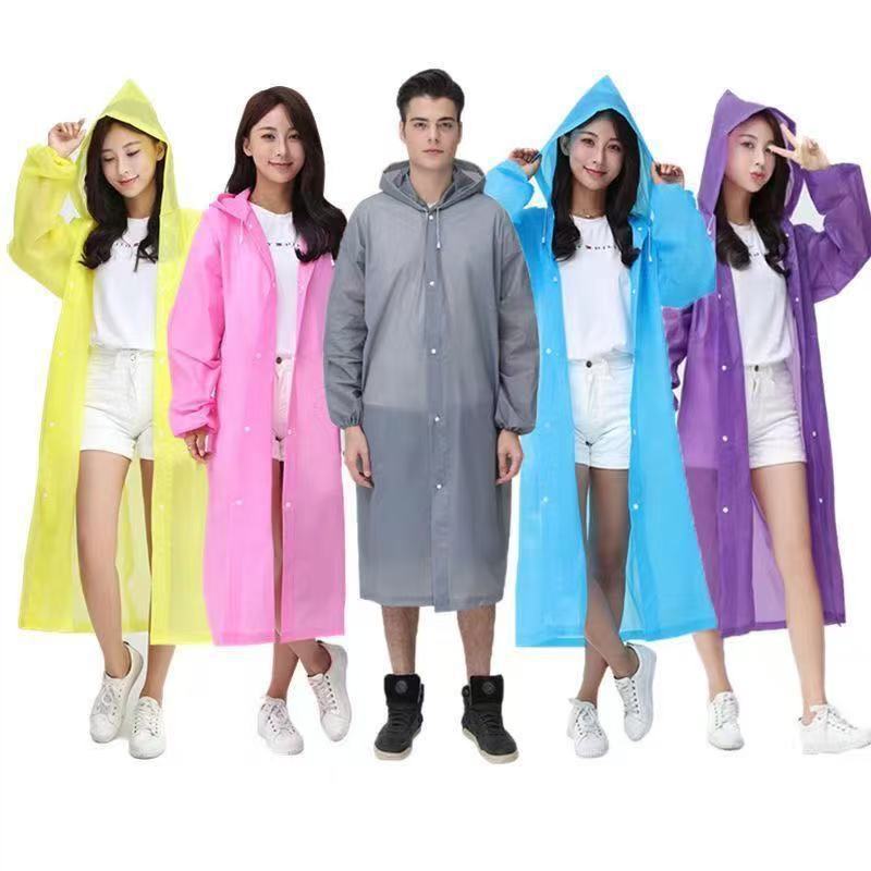 Thickened disposable raincoat men and women adult hiking children's waterproof portable cycling outdoor rafting poncho
