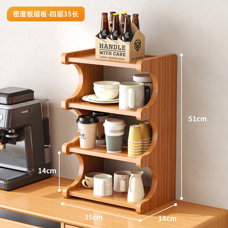 Desktop rack, cup storage shelf, dining table, countertop station, water cup, coffee cup, tea set, table small cup holder