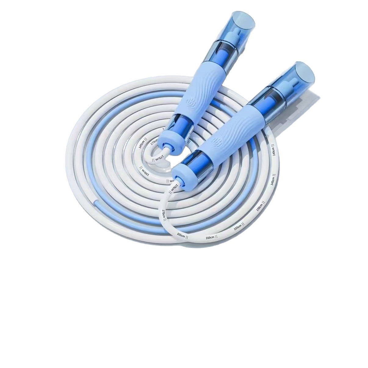 The coach recommends skipping rope, blue elf double bearing children's kindergarten beginner primary school students use test racing rope