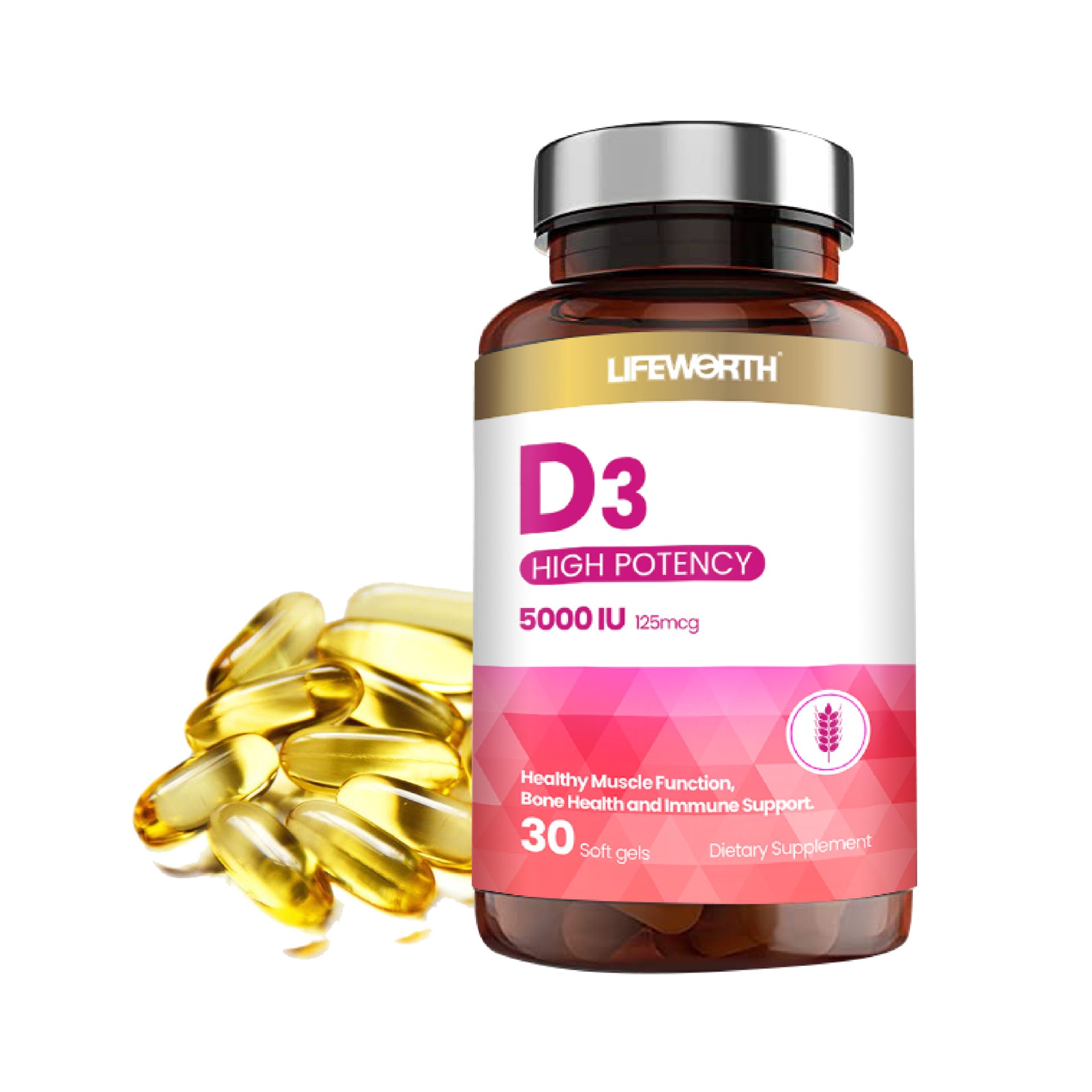 Cross-border Amazon popular custom D3 capsules vitamin minerals vitamin D3 soft capsule processing