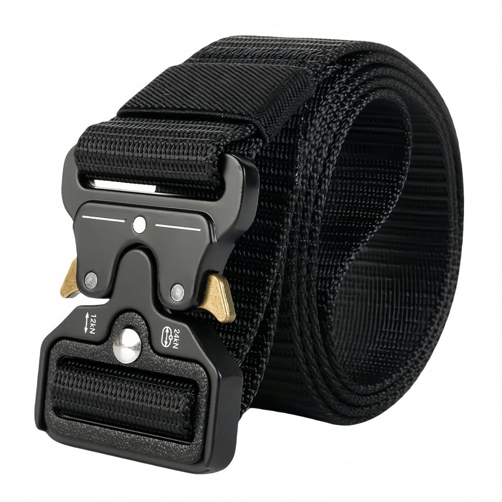 Cobra Tactical Plastic Buckle Belt Outdoor Casual Tooling Training Belt Imitation Nylon Braided Belt