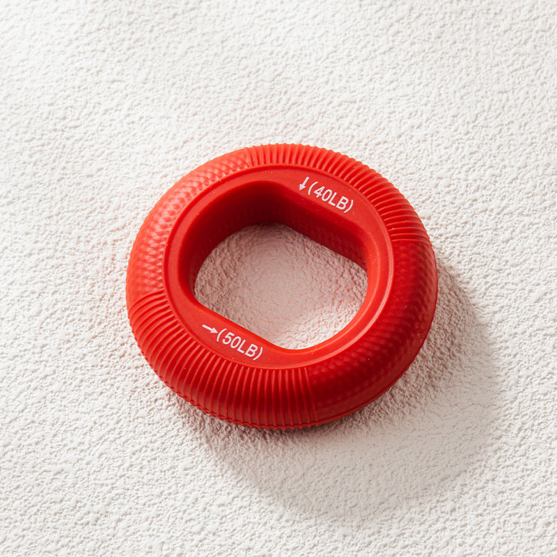 Silicone grip ring, men and women practice arm muscle training, hand strength equipment, five-finger strength, children and students exercise hand strength rehabilitation