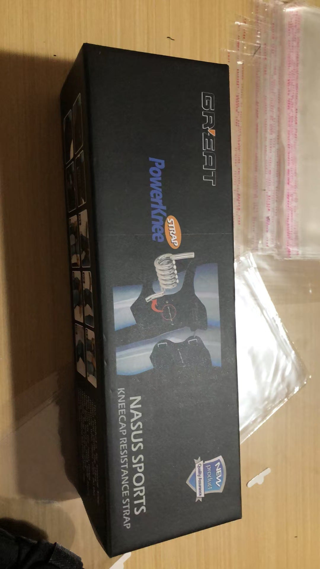 Cross-border Knee Booster Mountaineering Protection Knee Sports Elderly Support Fitness Walking Climbing Patella Knee Pads